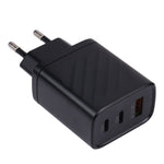 Chargeur mural de voyage AR-892 3 en 1 QC3.0 PD20W USB + USB-C / Type-C, prise EU, prise UK