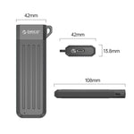Boîtier ORICO USB3.1 Gen1 Type-C 6Gbps pour SSD M.2 SATA