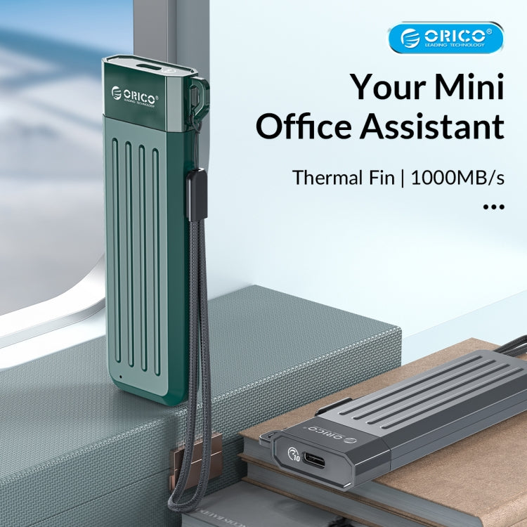 Boîtier ORICO USB3.1 Gen1 Type-C 6Gbps pour SSD M.2 SATA