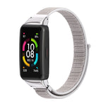 Mijobs Breathable Nylon Watch Band, For Huawei Band 6 / Honor Band 6