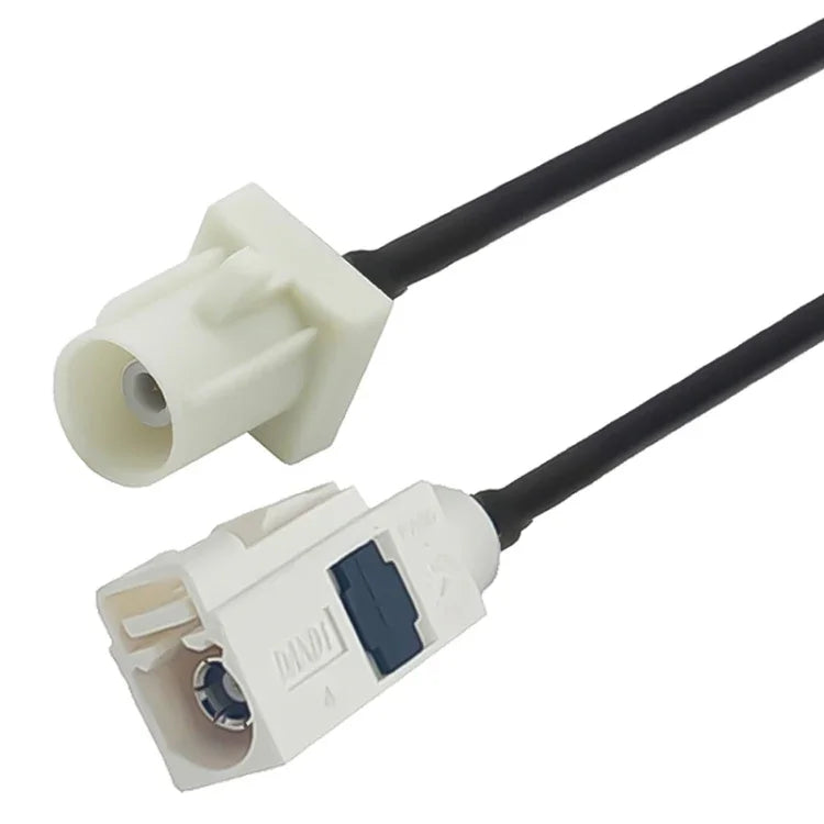 Câble d'extension Fakra B mâle vers Fakra B femelle de 20 cm, Fakra B mâle vers Fakra B femelle