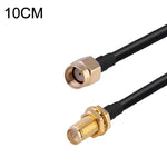 Câble adaptateur coaxial RF RG174, longueur : 10cm, 10cm RP-SMA mâle à RP-SMA femelle, 10cm RP-SMA mâle à RP-SMA mâle, 10cm RP-SMA mâle à SMA femelle, 10cm RP-SMA mâle à SMA mâle, 10cm SMA mâle à SMA femelle, 10cm SMA mâle à RP-SMA femelle