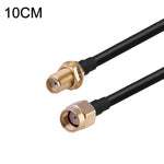 Câble adaptateur coaxial RF RG174, longueur : 10cm, 10cm RP-SMA mâle à RP-SMA femelle, 10cm RP-SMA mâle à RP-SMA mâle, 10cm RP-SMA mâle à SMA femelle, 10cm RP-SMA mâle à SMA mâle, 10cm SMA mâle à SMA femelle, 10cm SMA mâle à RP-SMA femelle
