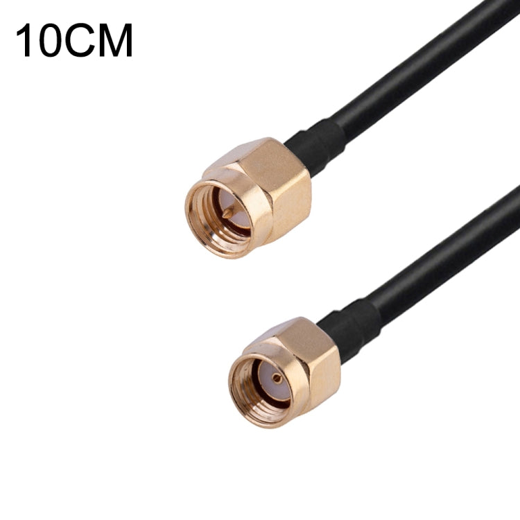Câble adaptateur coaxial RF RG174, longueur : 10cm, 10cm RP-SMA mâle à RP-SMA femelle, 10cm RP-SMA mâle à RP-SMA mâle, 10cm RP-SMA mâle à SMA femelle, 10cm RP-SMA mâle à SMA mâle, 10cm SMA mâle à SMA femelle, 10cm SMA mâle à RP-SMA femelle
