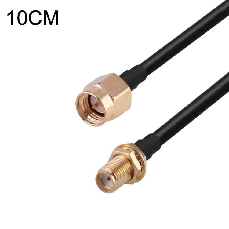 Câble adaptateur coaxial RF RG174, longueur : 10cm, 10cm RP-SMA mâle à RP-SMA femelle, 10cm RP-SMA mâle à RP-SMA mâle, 10cm RP-SMA mâle à SMA femelle, 10cm RP-SMA mâle à SMA mâle, 10cm SMA mâle à SMA femelle, 10cm SMA mâle à RP-SMA femelle