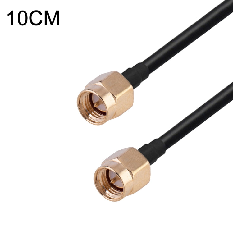 Câble adaptateur coaxial RF RG174, longueur : 10cm, 10cm RP-SMA mâle à RP-SMA femelle, 10cm RP-SMA mâle à RP-SMA mâle, 10cm RP-SMA mâle à SMA femelle, 10cm RP-SMA mâle à SMA mâle, 10cm SMA mâle à SMA femelle, 10cm SMA mâle à RP-SMA femelle