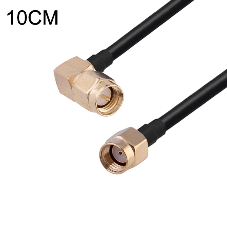 Câble adaptateur coaxial RF RG174, longueur : 10cm, 10cm RP-SMA mâle à RP-SMA femelle, 10cm RP-SMA mâle à RP-SMA mâle, 10cm RP-SMA mâle à SMA femelle, 10cm RP-SMA mâle à SMA mâle, 10cm SMA mâle à SMA femelle, 10cm SMA mâle à RP-SMA femelle