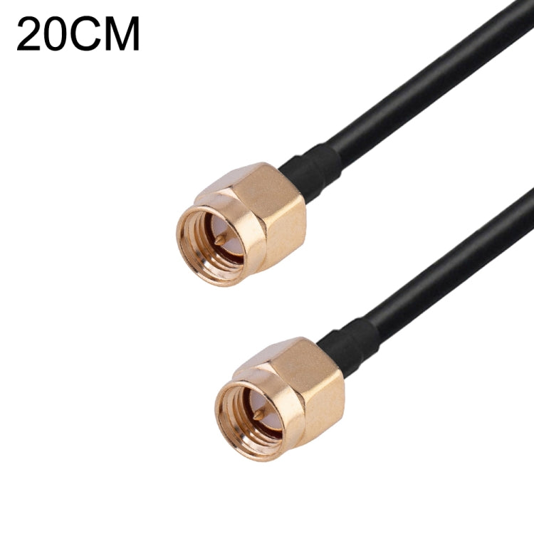 RG174 RF Coaxial Adapter Cable, Length: 20cm, 20cm RP-SMA Male to RP-SMA Female, 20cm RP-SMA Male to RP-SMA Male, 20cm RP-SMA Male to SMA Female, 20cm RP-SMA Male to SMA Male, 20cm SMA Male to SMA Female, 20cm SMA Male to RP-SMA Female                 ...