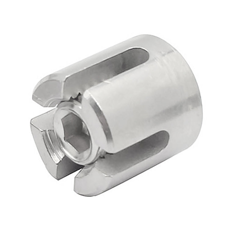 Clip de fixation croisé pour câble en acier inoxydable 316 pour jardin, M8x2, M10x3, M12x4, M12x5, M12x6, M16x8