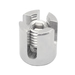 Clip de fixation croisé pour câble en acier inoxydable 316 pour jardin, M8x2, M10x3, M12x4, M12x5, M12x6, M16x8