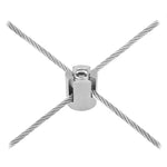 Clip de fixation croisé pour câble en acier inoxydable 316 pour jardin, M8x2, M10x3, M12x4, M12x5, M12x6, M16x8