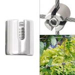Clip de fixation croisé pour câble en acier inoxydable 316 pour jardin, M8x2, M10x3, M12x4, M12x5, M12x6, M16x8