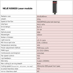 Graveur laser NEJE MASTER 3 avec module laser N30820, MASTER 3 avec N30820 (prise UE), MASTER 3 avec N30820 (prise US)