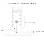 NEJE MASTER 3 Plus Laser Engraver with N40630 Laser Module, MASTER 3 Plus with N40630 (EU Plug), MASTER 3 Plus with N40630 (US Plug)
