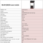 NEJE N40630 7.5W 450nm Laser Engraver Module Kits, N40630