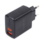 Chargeur rapide LZ-1130 PD 20W Type-C + QC 3.0 USB, prise 20W EU, prise 20W US