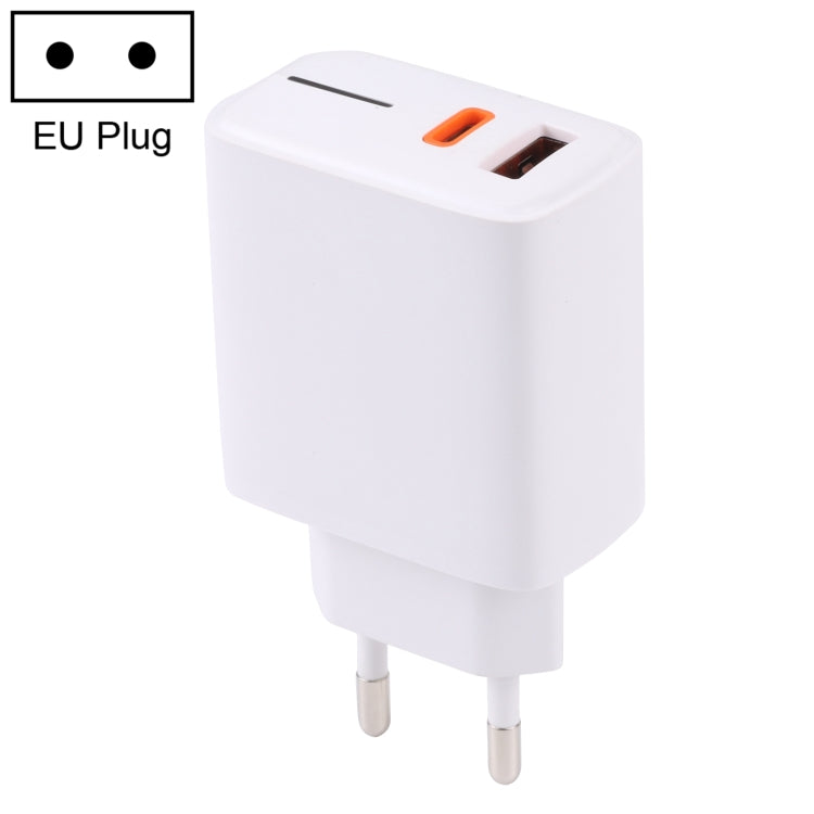 Chargeur rapide LZ-1130 PD 20W Type-C + QC 3.0 USB, prise 20W EU, prise 20W US