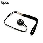 Lot de 5 bouchons d'objectif avec cordon anti-perte pour dragonne
