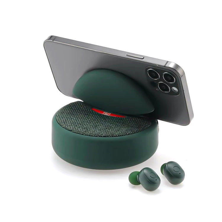 Enceinte Bluetooth sans fil mini 2 en 1 et casque sans fil T&G TG808