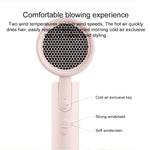 Sèche-cheveux électrique portable Original Xiaomi Mijia H100 à ions négatifs, prise US, H100 (rose)