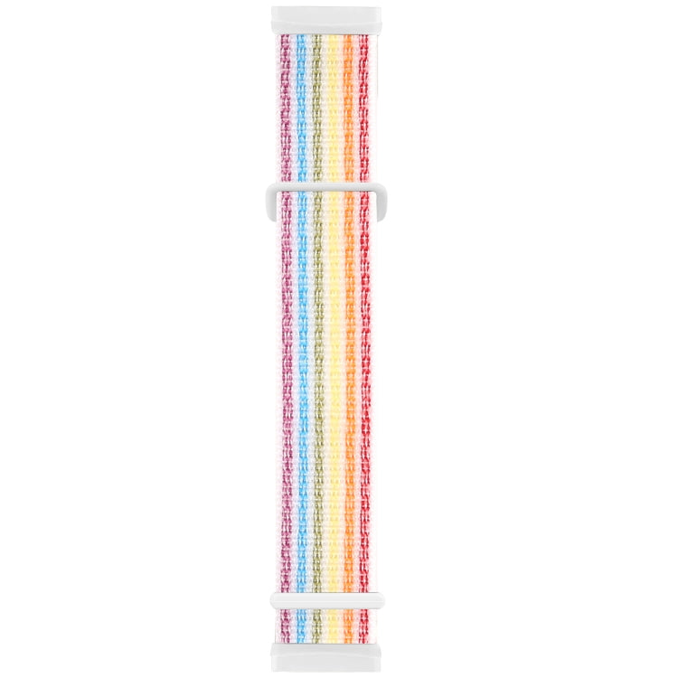 Nylon Rubber Buckle Watch Band, For Fitbit Versa 3