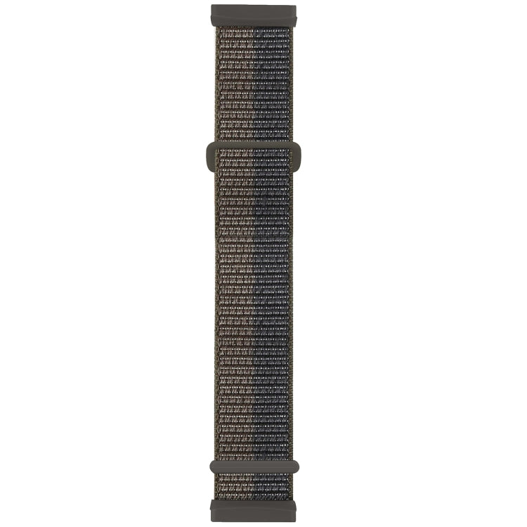 Nylon Rubber Buckle Watch Band, For Fitbit Versa 3