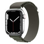 Bracelet en nylon, pour Apple Watch Series 8&7 45mm / SE 2&6&SE&5&4 44mm / 3&2&1 42mm, pour Apple Watch Series 8&7 45mm / SE 2&6&SE&5&4 44mm / 3&2&1 42mm