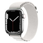 Bracelet en nylon, pour Apple Watch Series 8&7 45mm / SE 2&6&SE&5&4 44mm / 3&2&1 42mm, pour Apple Watch Series 8&7 45mm / SE 2&6&SE&5&4 44mm / 3&2&1 42mm