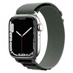 Bracelet en nylon, pour Apple Watch Series 8&7 45mm / SE 2&6&SE&5&4 44mm / 3&2&1 42mm, pour Apple Watch Series 8&7 45mm / SE 2&6&SE&5&4 44mm / 3&2&1 42mm
