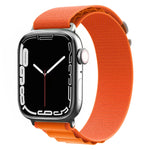 Bracelet en nylon, pour Apple Watch Series 8&7 45mm / SE 2&6&SE&5&4 44mm / 3&2&1 42mm, pour Apple Watch Series 8&7 45mm / SE 2&6&SE&5&4 44mm / 3&2&1 42mm