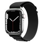 Bracelet en nylon, pour Apple Watch Series 8&7 45mm / SE 2&6&SE&5&4 44mm / 3&2&1 42mm, pour Apple Watch Series 8&7 45mm / SE 2&6&SE&5&4 44mm / 3&2&1 42mm