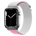 Bracelet en nylon, pour Apple Watch Series 8&7 45mm / SE 2&6&SE&5&4 44mm / 3&2&1 42mm, pour Apple Watch Series 8&7 45mm / SE 2&6&SE&5&4 44mm / 3&2&1 42mm
