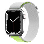 Bracelet en nylon, pour Apple Watch Series 8&7 45mm / SE 2&6&SE&5&4 44mm / 3&2&1 42mm, pour Apple Watch Series 8&7 45mm / SE 2&6&SE&5&4 44mm / 3&2&1 42mm