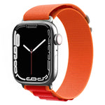 Bracelet en nylon, pour Apple Watch Series 8&7 45mm / SE 2&6&SE&5&4 44mm / 3&2&1 42mm, pour Apple Watch Series 8&7 45mm / SE 2&6&SE&5&4 44mm / 3&2&1 42mm