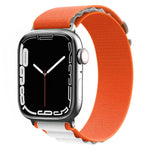 Bracelet en nylon, pour Apple Watch Series 8&7 45mm / SE 2&6&SE&5&4 44mm / 3&2&1 42mm, pour Apple Watch Series 8&7 45mm / SE 2&6&SE&5&4 44mm / 3&2&1 42mm