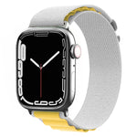 Bracelet en nylon, pour Apple Watch Series 8&7 45mm / SE 2&6&SE&5&4 44mm / 3&2&1 42mm, pour Apple Watch Series 8&7 45mm / SE 2&6&SE&5&4 44mm / 3&2&1 42mm