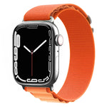Bracelet en nylon, pour Apple Watch Series 8&7 45mm / SE 2&6&SE&5&4 44mm / 3&2&1 42mm, pour Apple Watch Series 8&7 45mm / SE 2&6&SE&5&4 44mm / 3&2&1 42mm