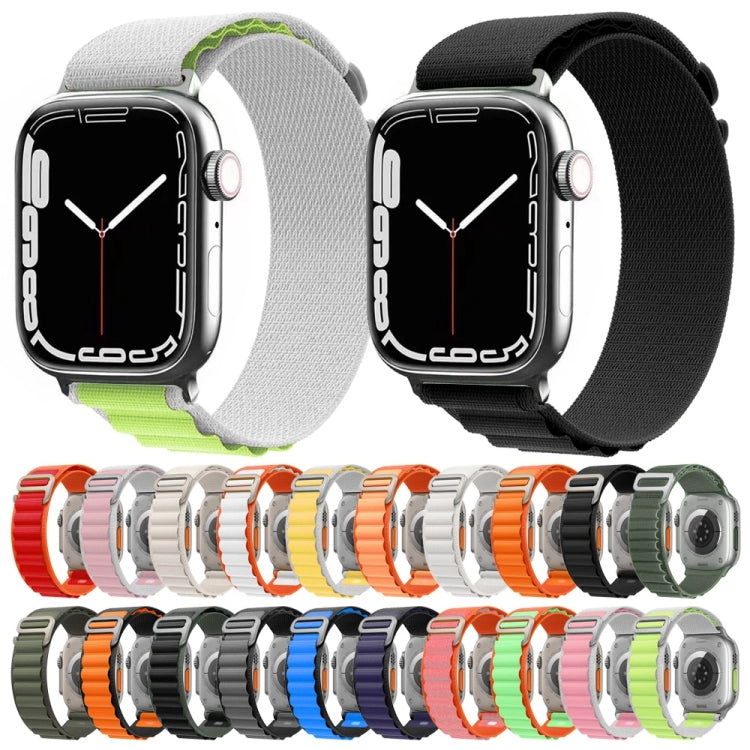 Bracelet en nylon, pour Apple Watch Series 8&7 45mm / SE 2&6&SE&5&4 44mm / 3&2&1 42mm, pour Apple Watch Series 8&7 45mm / SE 2&6&SE&5&4 44mm / 3&2&1 42mm
