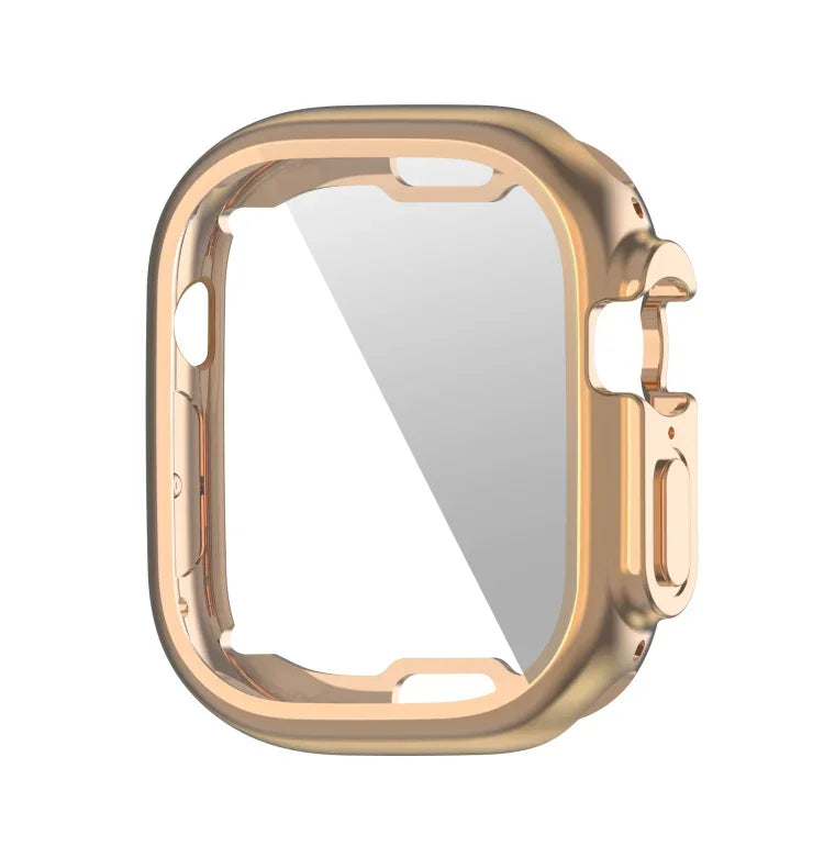 Coque de protection en TPU et film PET pour Apple Watch Ultra 1 / 2 / 3 49mm