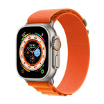 Bracelet en nylon tressé, pour Apple Watch 46mm / 49mm / 45mm / 44mm