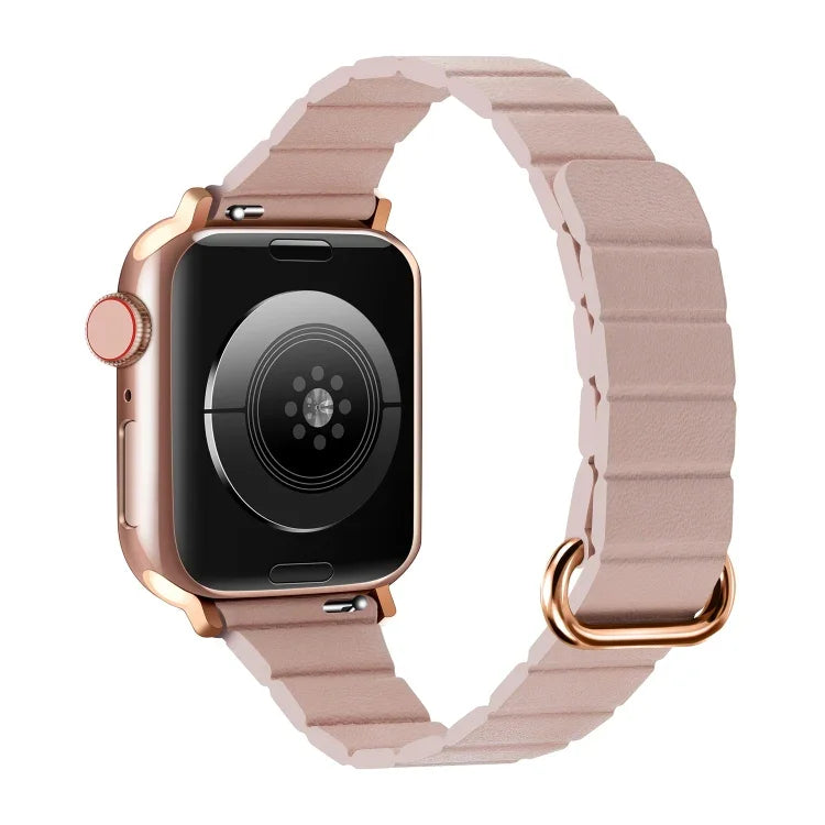 Bracelet de montre magnétique à boucle inversée, pour Apple Watch Series 8&7 45 mm / SE 2&6&SE&5&4 44 mm, pour Apple Watch Series 8&7 41 mm / SE 2&6&SE&5&4 40 mm