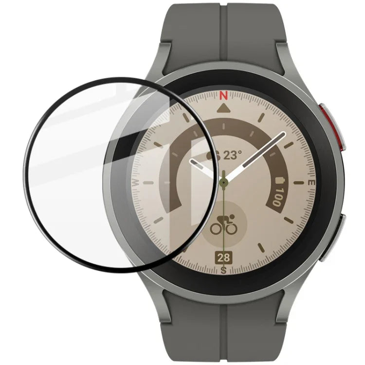 Film protecteur de montre HD en plexiglas imak, pour OPPO Watch 3, pour Realme TechLife Watch S100, pour Xiaomi Watch S1 Pro, pour Samsung Galaxy Watch5 40mm, pour Samsung Galaxy Watch5 44mm, pour Samsung Galaxy Watch5 Pro 45mm