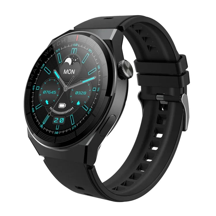 Montre connectée GW69 Plus, compatible avec les appels Bluetooth, la fréquence cardiaque, la pression artérielle et l'oxygénation sanguine.