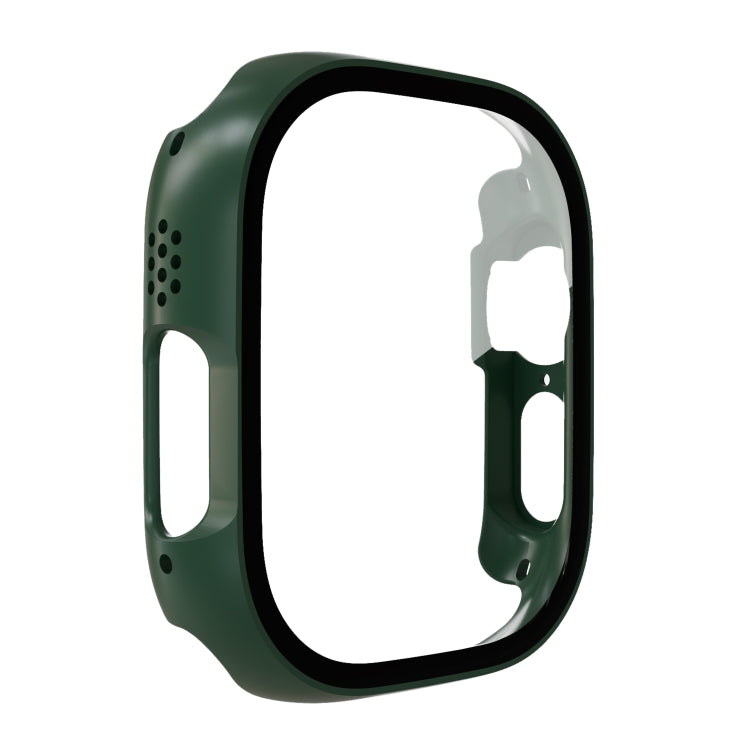 Film en verre trempé avec boîtier PC, pour Apple Watch Ultra 1 / 2 / 3 49mm