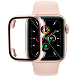 Film en Verre Trempé, Boîtier de Protection pour Apple Watch Series SE 3&SE 2&6&SE&5&4 44mm, pour Apple Watch Series SE 3&SE 2&6&SE&5&4 40mm