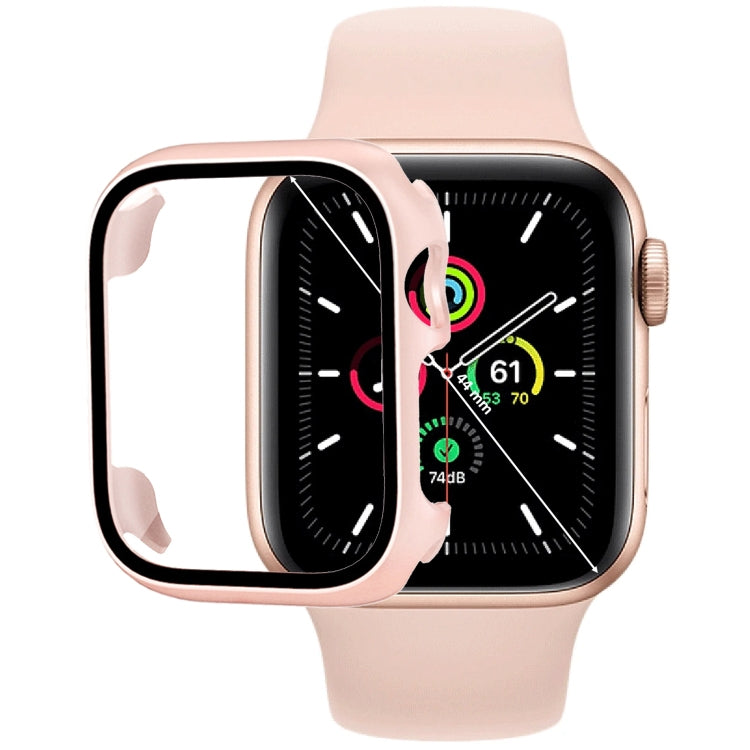 Film en Verre Trempé, Boîtier de Protection pour Apple Watch Series SE 3&SE 2&6&SE&5&4 44mm, pour Apple Watch Series SE 3&SE 2&6&SE&5&4 40mm