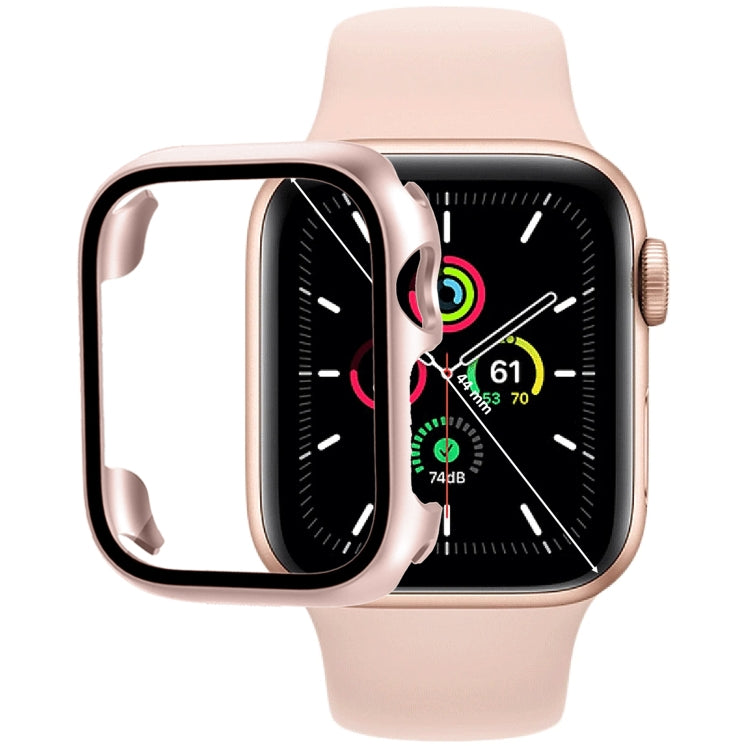 Film en Verre Trempé, Boîtier de Protection pour Apple Watch Series SE 3&SE 2&6&SE&5&4 44mm, pour Apple Watch Series SE 3&SE 2&6&SE&5&4 40mm