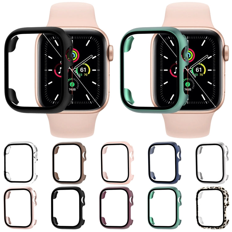 Film en Verre Trempé, Boîtier de Protection pour Apple Watch Series SE 3&SE 2&6&SE&5&4 44mm, pour Apple Watch Series SE 3&SE 2&6&SE&5&4 40mm