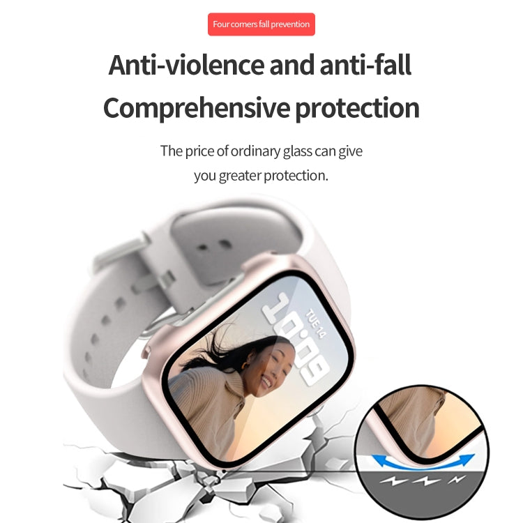 Film en Verre Trempé, Boîtier de Protection pour Apple Watch Series SE 3&SE 2&6&SE&5&4 44mm, pour Apple Watch Series SE 3&SE 2&6&SE&5&4 40mm