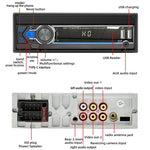 Lecteur MP5 de voiture rétractable 7 pouces 9901, prend en charge la radio FM et l'accès à Internet via un téléphone portable, 9901